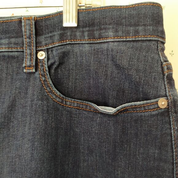 Banana Republic Jeans Womens 18* Blue Bootcut High Rise Stretch Classic Curvy - Picture 5 of 15